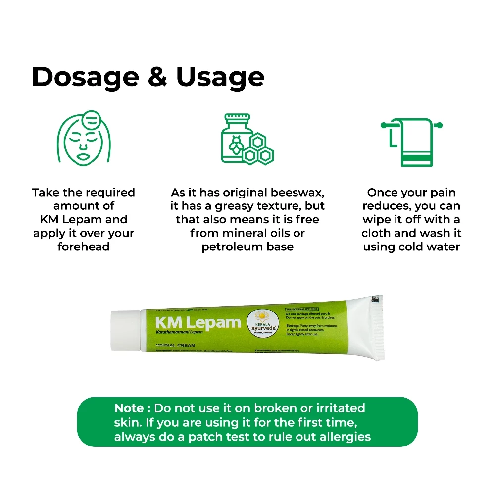 Kerala Ayurveda KM Lepam, 20 g-5.webp